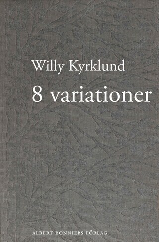 8 variationer : prosa bookCoverFor