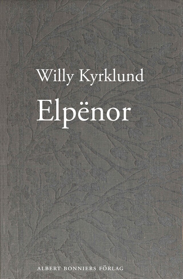 Copertina del libro per Elpënor