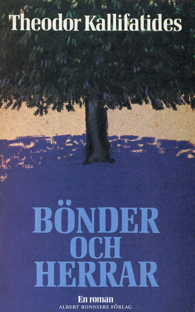 Portada de libro para Bönder och herrar: en roman