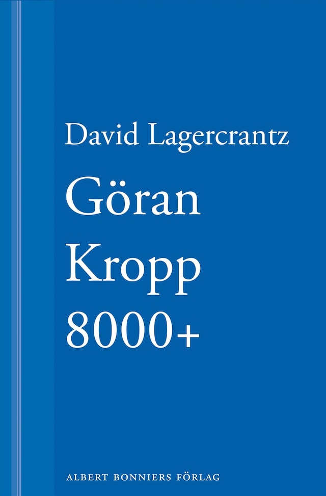 Buchcover für Göran Kropp 8000+