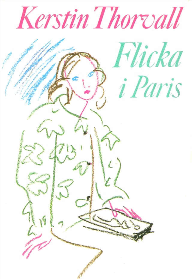 Book cover for Flicka i Paris