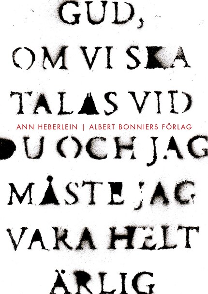 Gud, om vi ska talas vid du och jag måste jag vara helt ärlig bookCoverFor