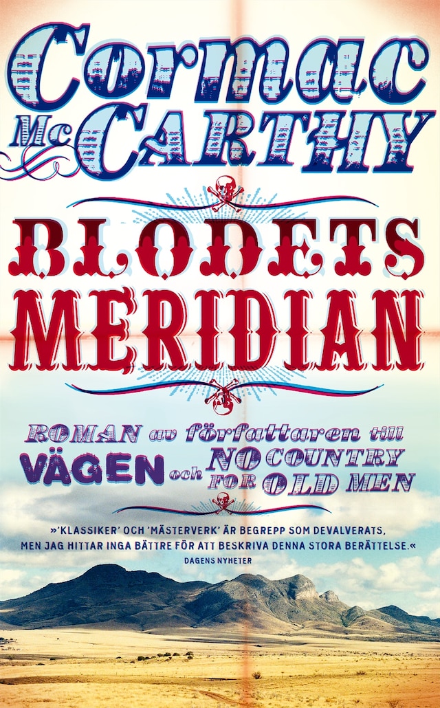 Copertina del libro per Blodets meridian