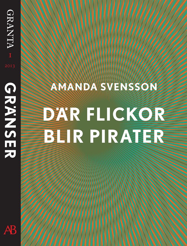 Boekomslag van Där flickor blir pirater. En e-singel ur Granta 1