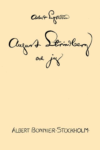 August Strindberg och jag bookCoverFor