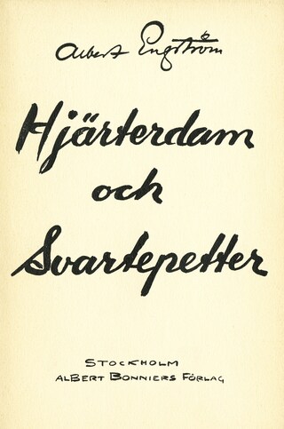 Hjärterdam och Svartepetter bookCoverFor