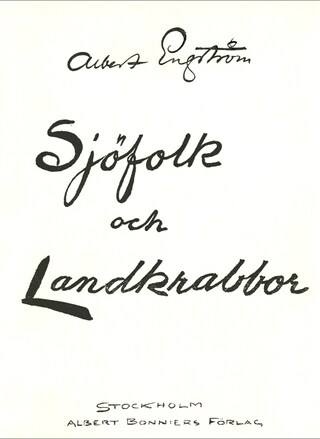 Sjöfolk och landkrabbor bookCoverFor