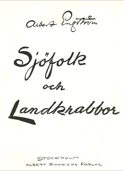 Sjöfolk och landkrabbor bookCoverFor