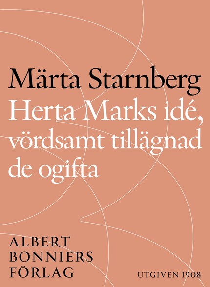 Herta Marks idé, vördsamt tillägnad de ogifta bookCoverFor