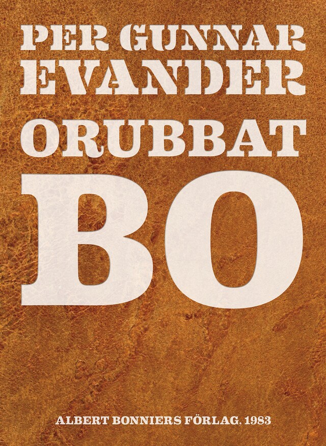 Book cover for Orubbat bo