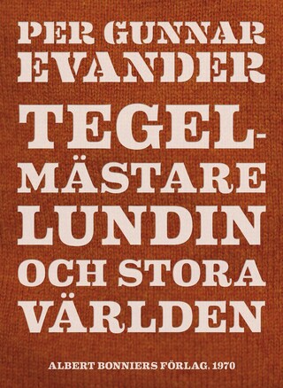 Tegelmästare Lundin och stora världen bookCoverFor