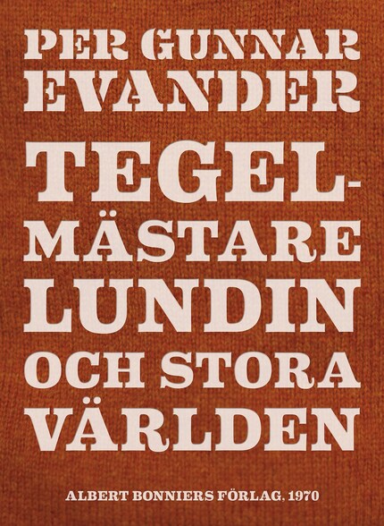 Tegelmästare Lundin och stora världen bookCoverFor