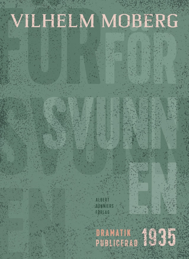 Book cover for Försvunnen : komedi i en akt