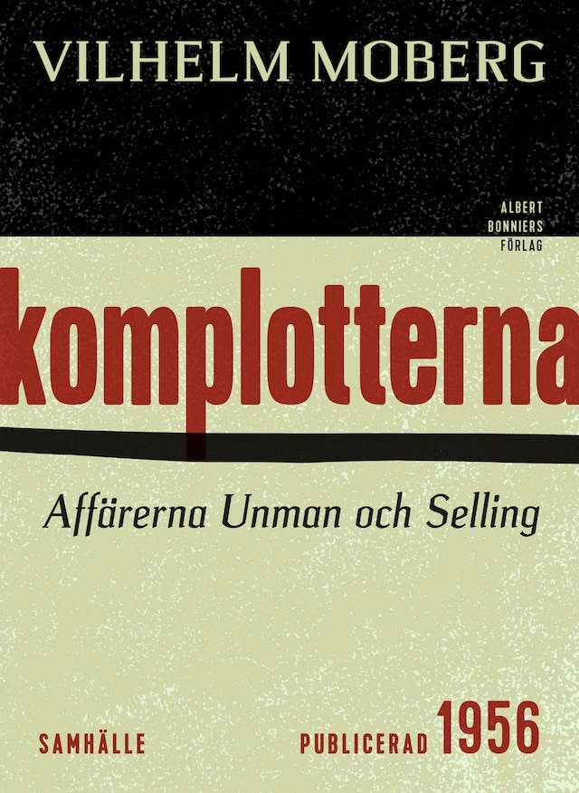 Book cover for Komplotterna