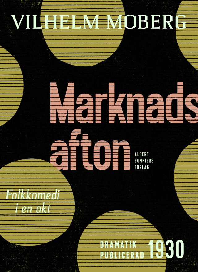 Okładka książki dla Marknadsafton : folkkomedi i en akt