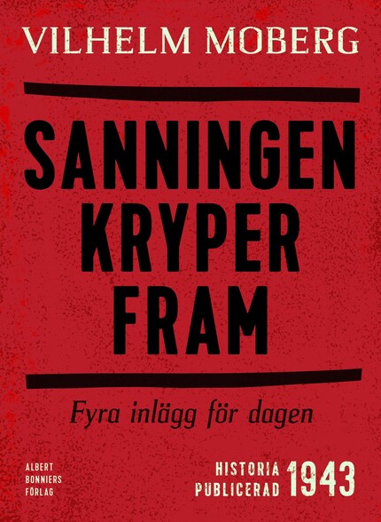 Sanningen kryper fram : Fyra inlägg för dagen bookCoverFor