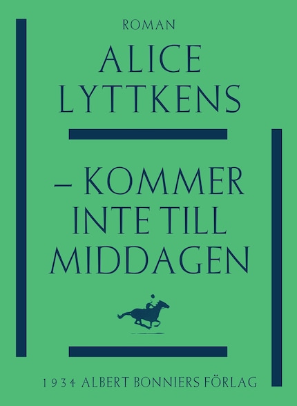 - kommer inte till middagen bookCoverFor