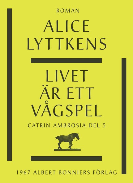 Livet är ett vågspel bookCoverFor