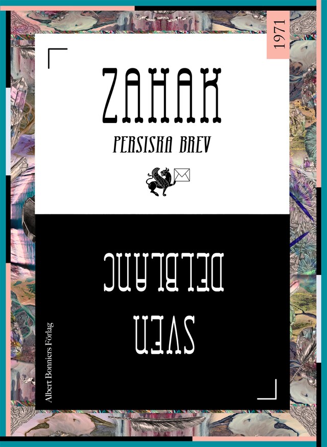 Book cover for Zahak: persiska brev