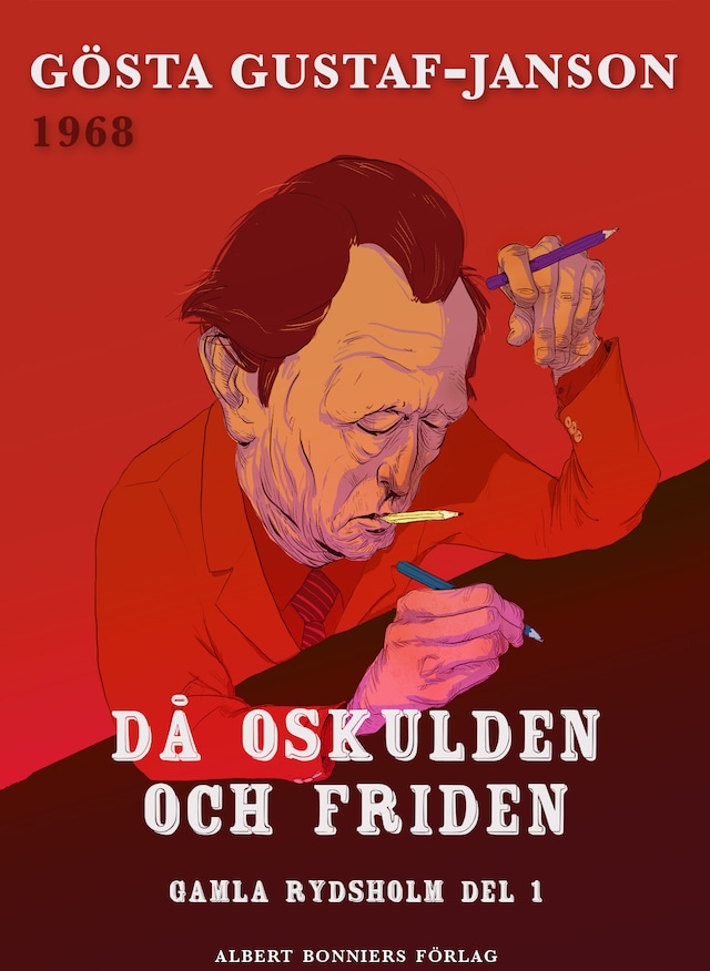 Buchcover für Då oskulden och friden