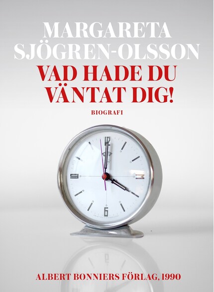 Vad hade du väntat dig! bookCoverFor