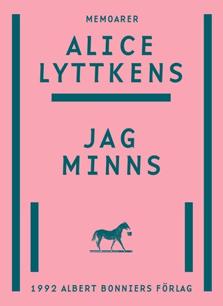 Jag minns bookCoverFor