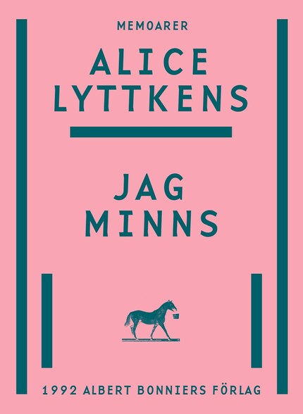 Jag minns bookCoverFor