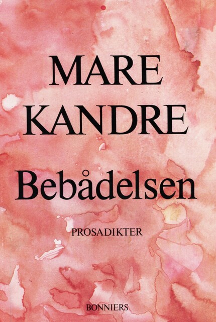 Bebådelsen : Prosadikter bookCoverFor