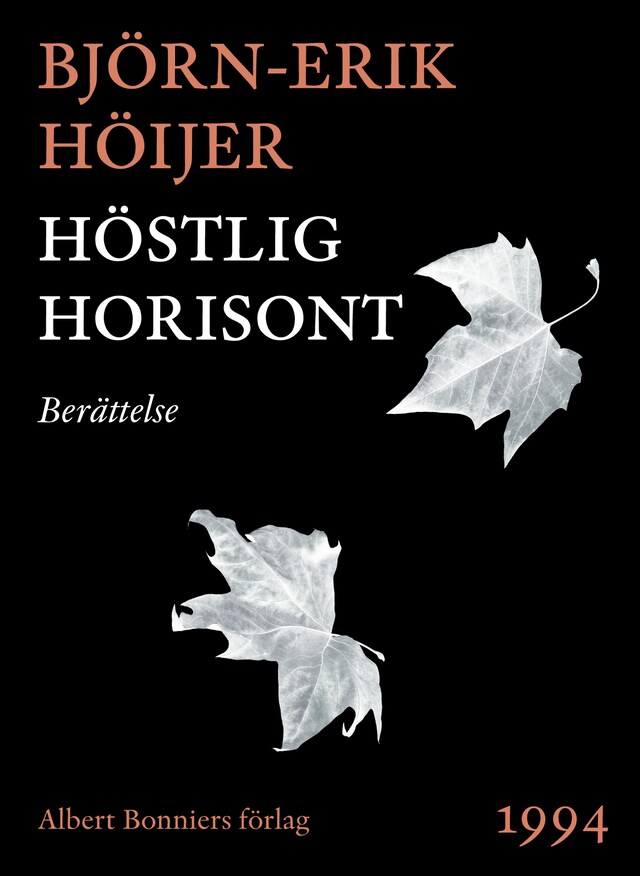 Book cover for Höstlig horisont : berättelse