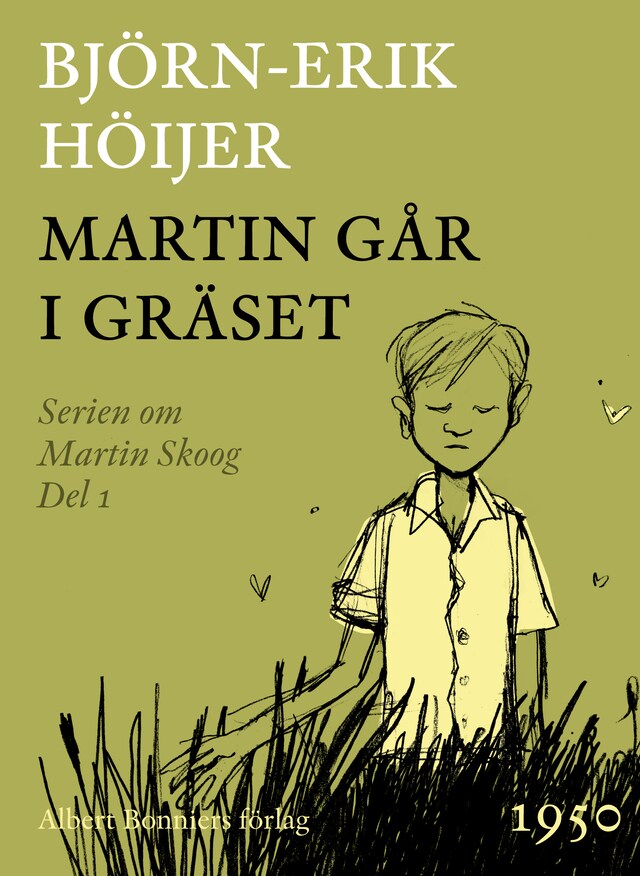 Buchcover für Martin går i gräset