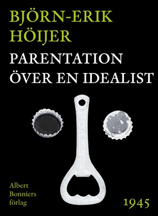 Parentation över en idealist bookCoverFor