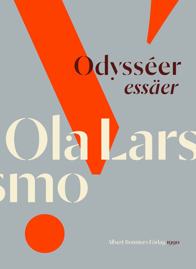 Book cover for Odysséer : essäer