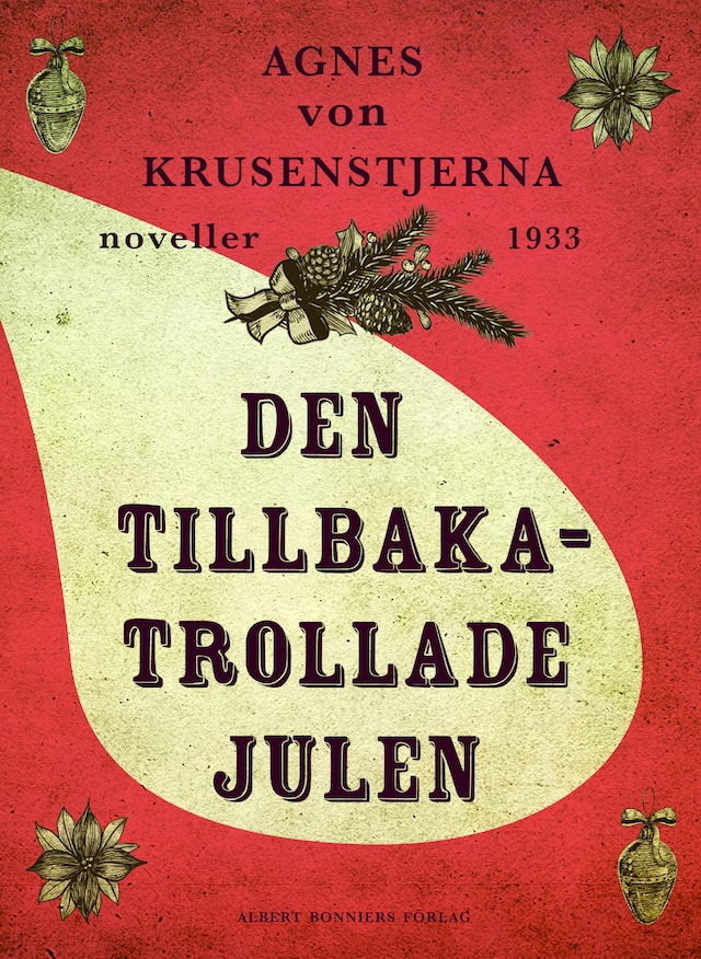 Book cover for Den tillbakatrollade julen : två julnoveller