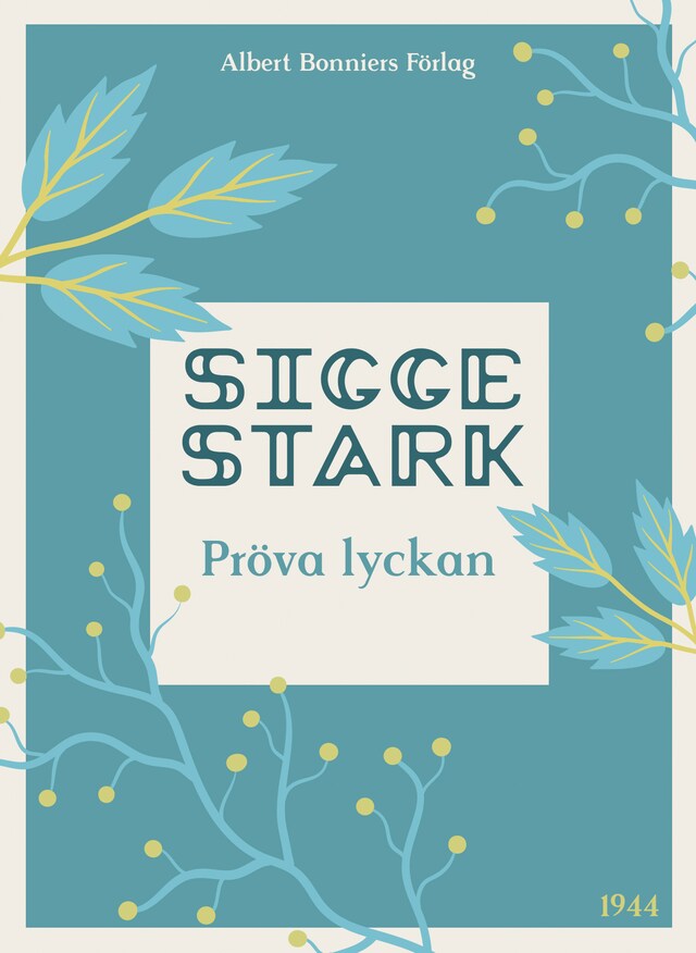 Book cover for Pröva lyckan