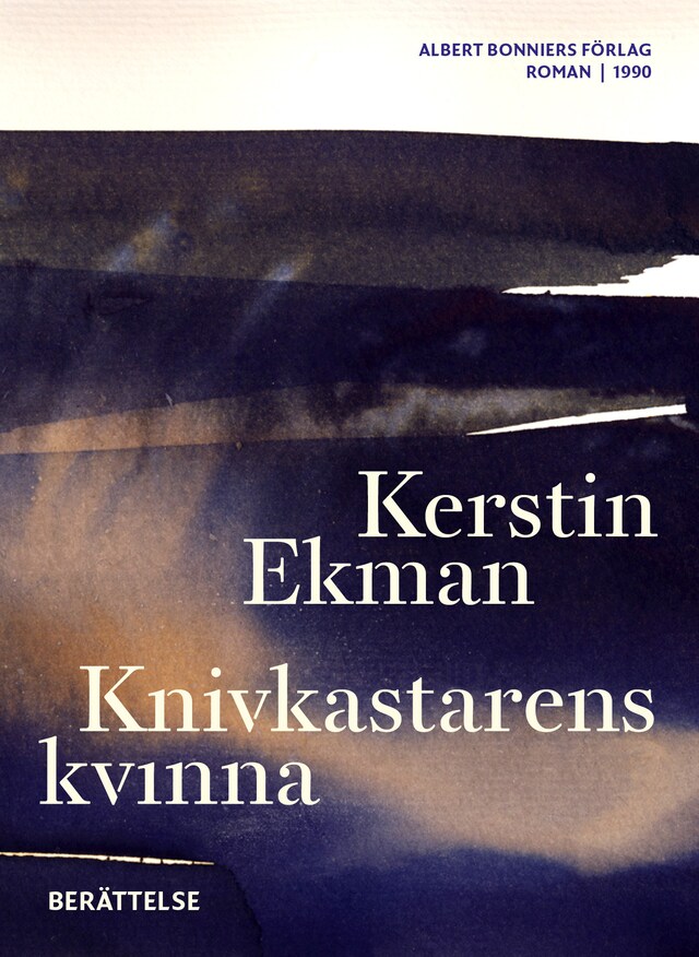 Book cover for Knivkastarens kvinna : berättelse