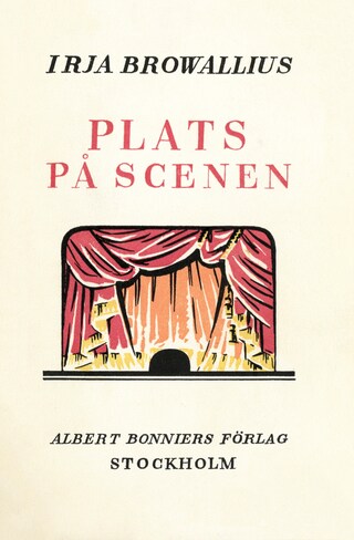 Plats på scenen! bookCoverFor