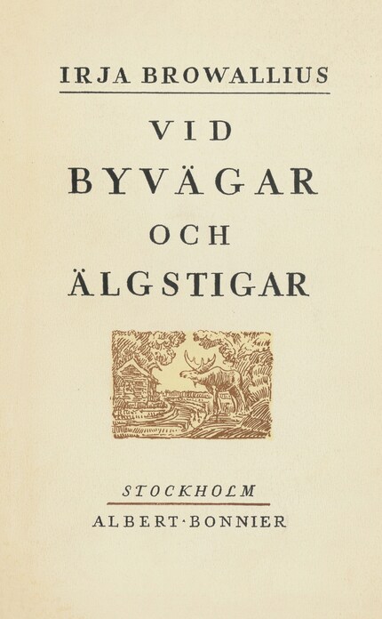 Vid byvägar och älgstigar : berättelser från sydöstra Närke bookCoverFor