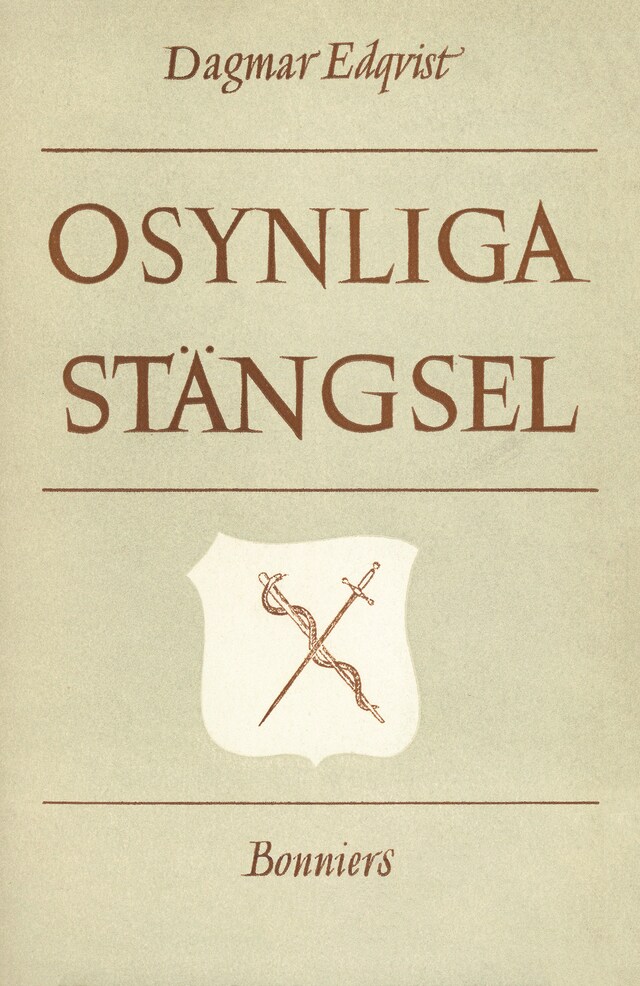 Boekomslag van Osynliga stängsel