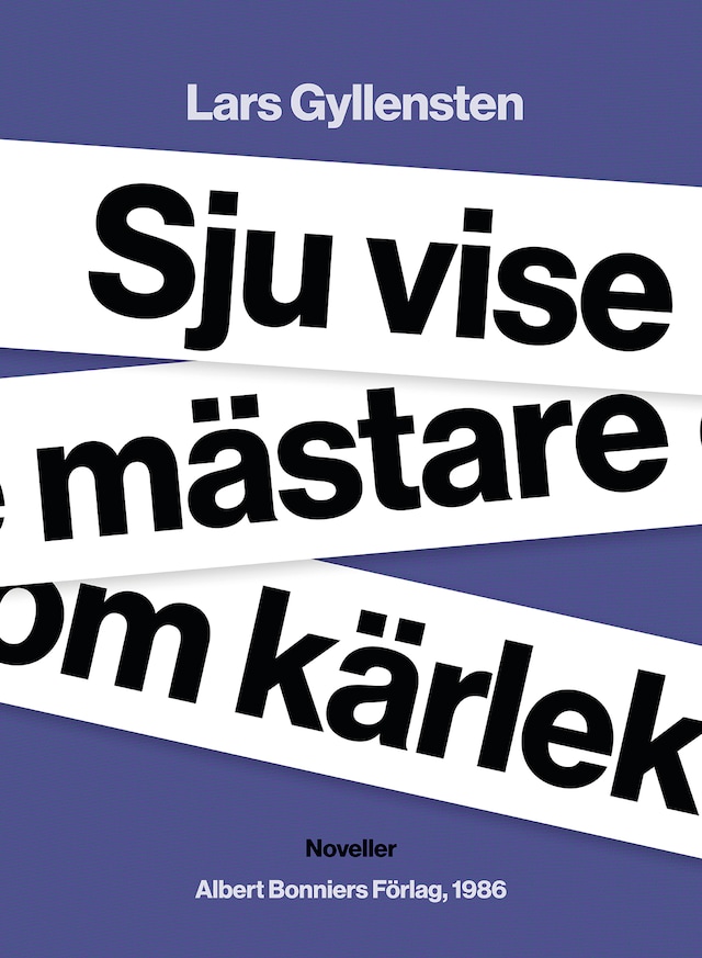 Book cover for Sju vise mästare om kärlek : noveller