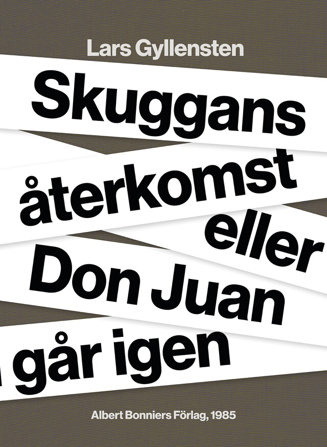 Buchcover für Skuggans återkomst eller Don Juan går igen