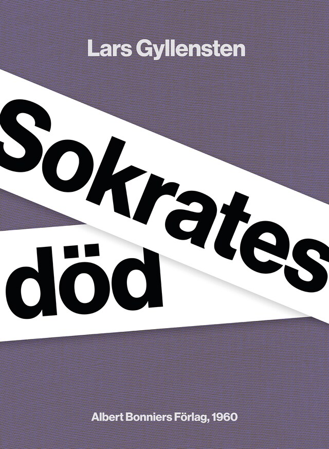 Kirjankansi teokselle Sokrates död