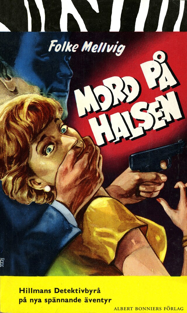 Book cover for Mord på halsen