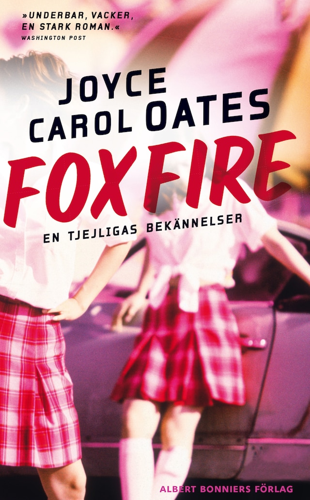 Kirjankansi teokselle Foxfire : en tjejligas bekännelser