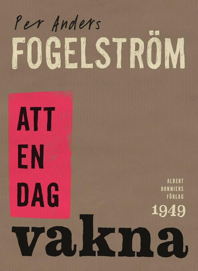 Book cover for Att en dag vakna