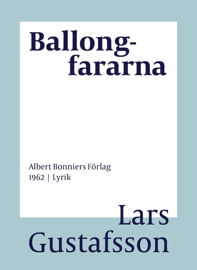 Book cover for Ballongfararna : Dikter