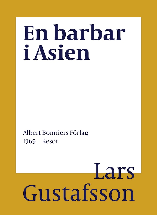Book cover for En barbar i Asien