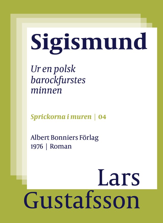 Book cover for Sigismund : Ur en polsk barockfurstes minnen