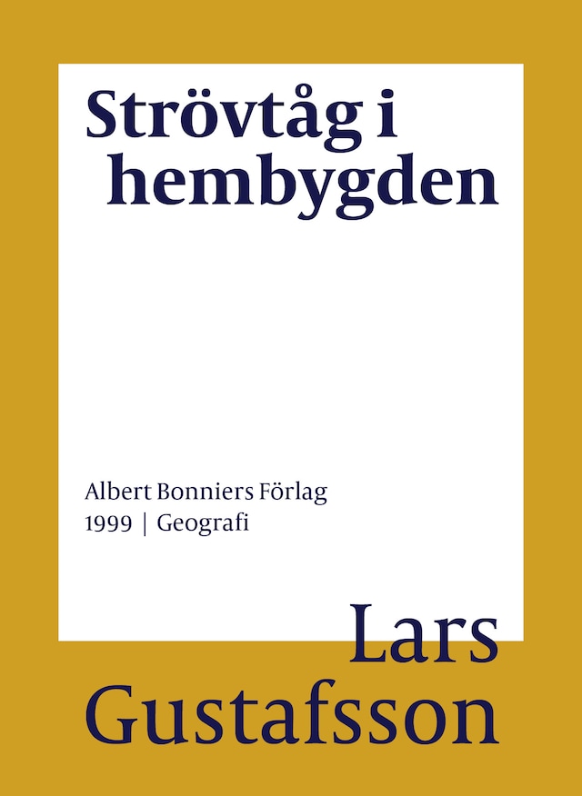 Book cover for Strövtåg i hembygden