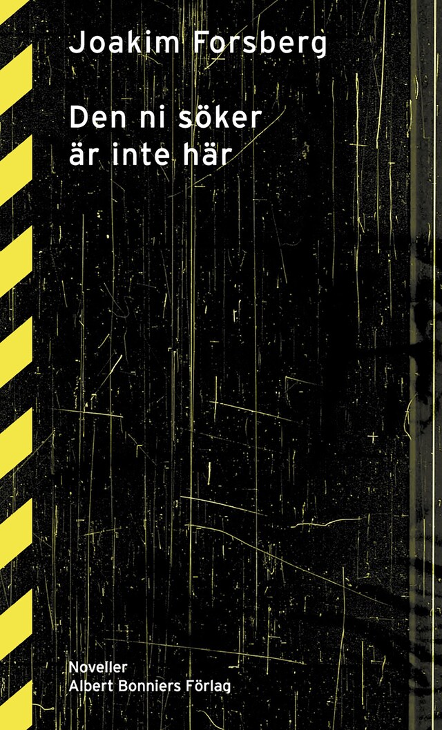 Okładka książki dla Den ni söker är inte här : Noveller