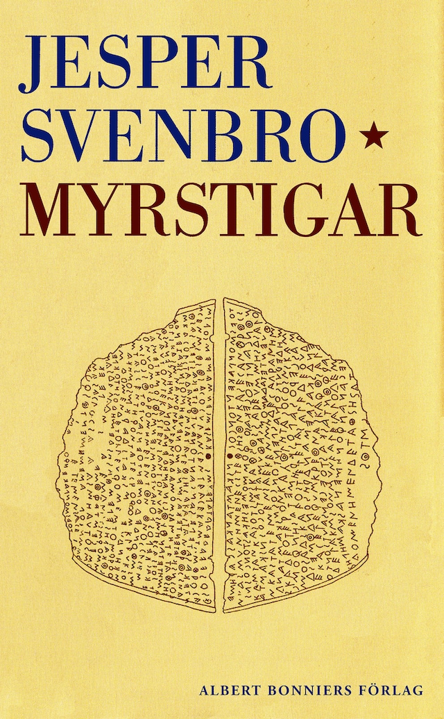 Buchcover für Myrstigar : figurer för skrift och läsning i antikens Grekland